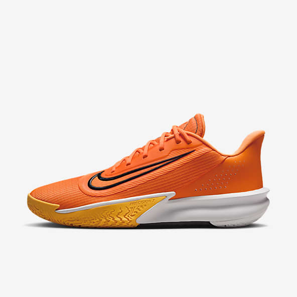 Nike air shoes orange clearance